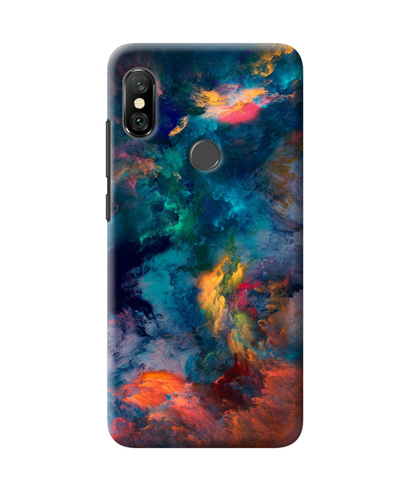 Artwork Paint Redmi Note 6 Pro Back Cover