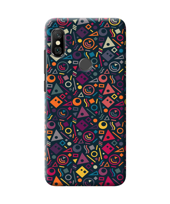 Geometric Abstract Redmi Note 6 Pro Back Cover