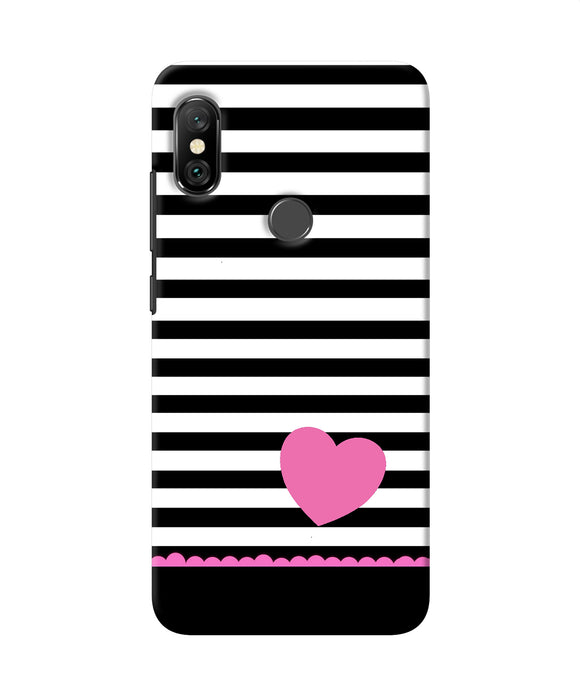 Abstract Heart Redmi Note 6 Pro Back Cover