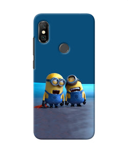 Minion Laughing Redmi Note 6 Pro Back Cover