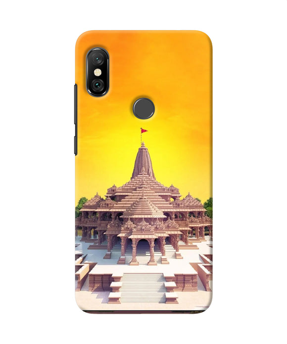 Ram Mandir Ayodhya Redmi Note 6 Pro Back Cover