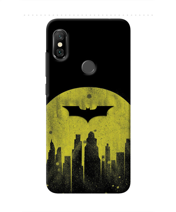 Batman Sunset Redmi Note 6 Pro Real 4D Back Cover