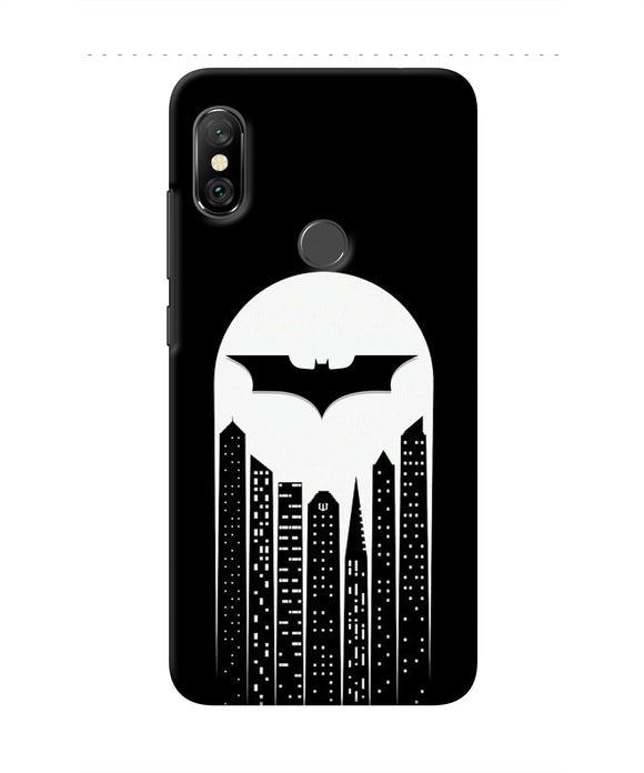Batman Gotham City Redmi Note 6 Pro Real 4D Back Cover