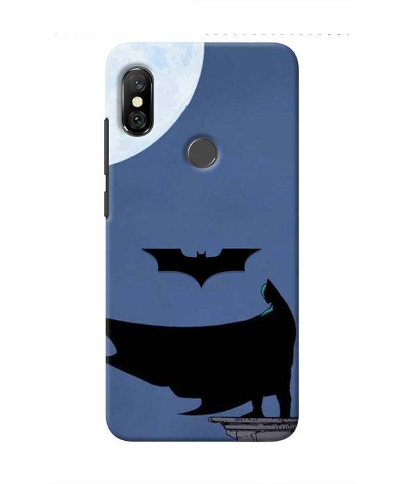 Batman Night City Redmi Note 6 Pro Real 4D Back Cover