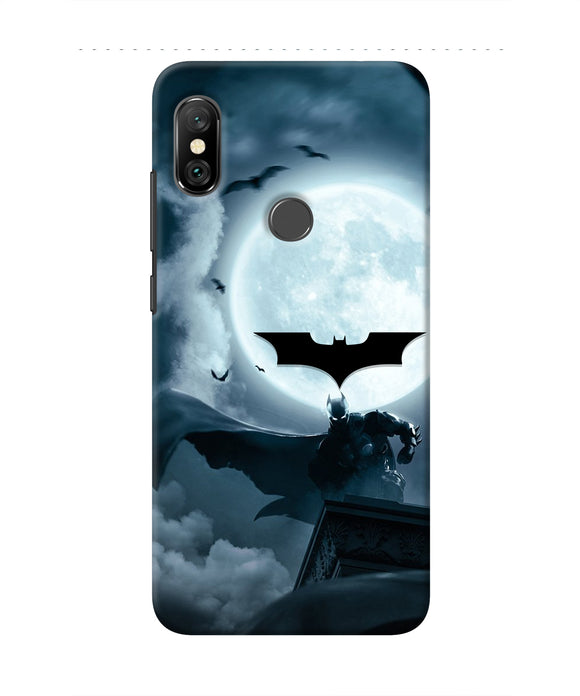 Batman Rises Redmi Note 6 Pro Real 4D Back Cover