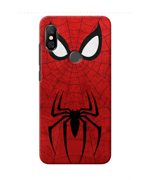 Spiderman Eyes Redmi Note 6 Pro Real 4D Back Cover