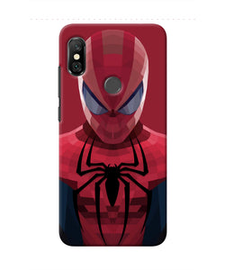 Spiderman Art Redmi Note 6 Pro Real 4D Back Cover