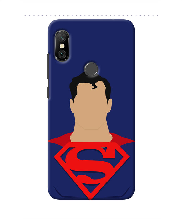Superman Cape Redmi Note 6 Pro Real 4D Back Cover