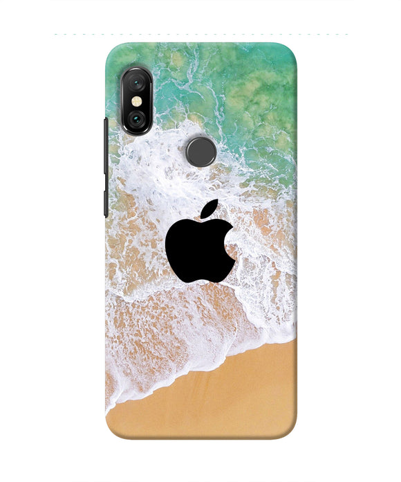 Apple Ocean Redmi Note 6 Pro Real 4D Back Cover