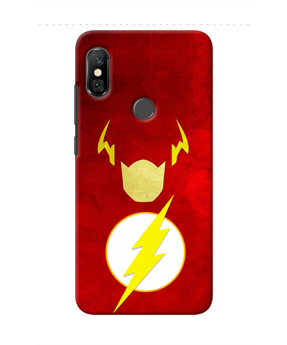 Flash Character Redmi Note 6 Pro Real 4D Back Cover