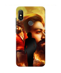 Rocky Bhai Walk Redmi Note 6 Pro Real 4D Back Cover