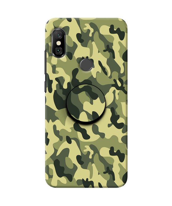 Camouflage Redmi Note 6 Pro Pop Case