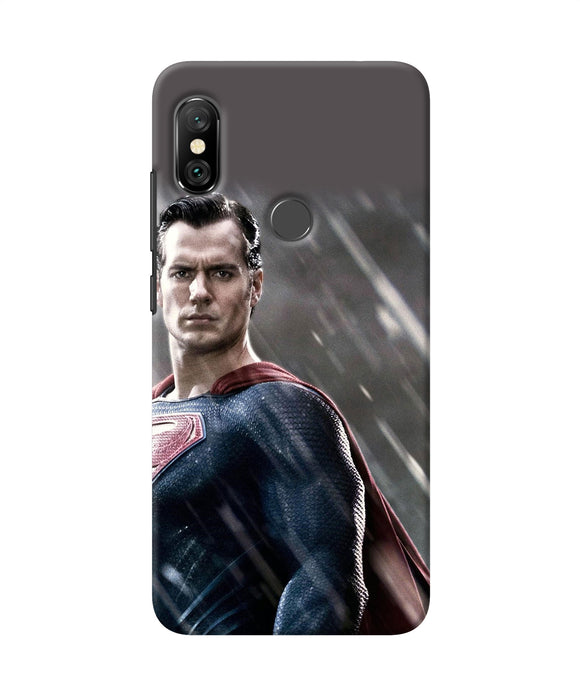 Superman Man Of Steel Redmi Note 6 Pro Back Cover