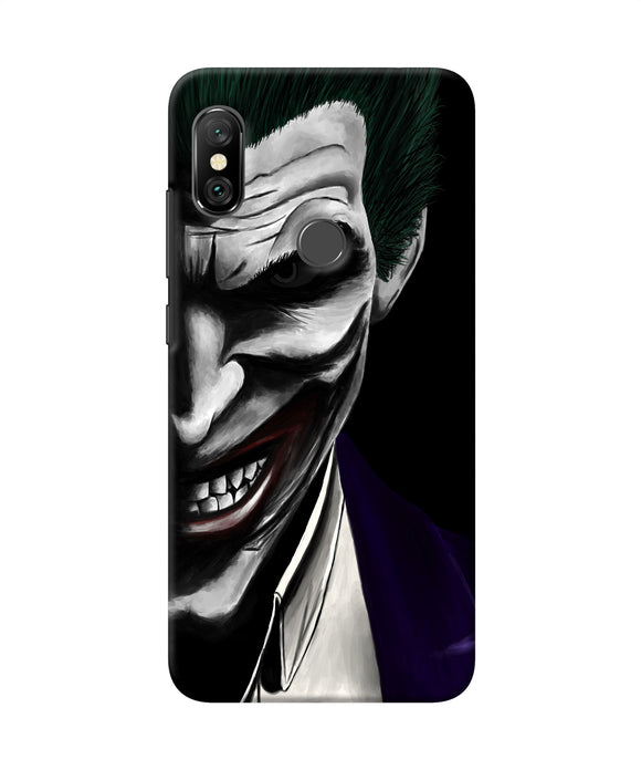 The Joker Black Redmi Note 6 Pro Back Cover
