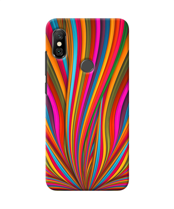 Colorful Pattern Redmi Note 6 Pro Back Cover