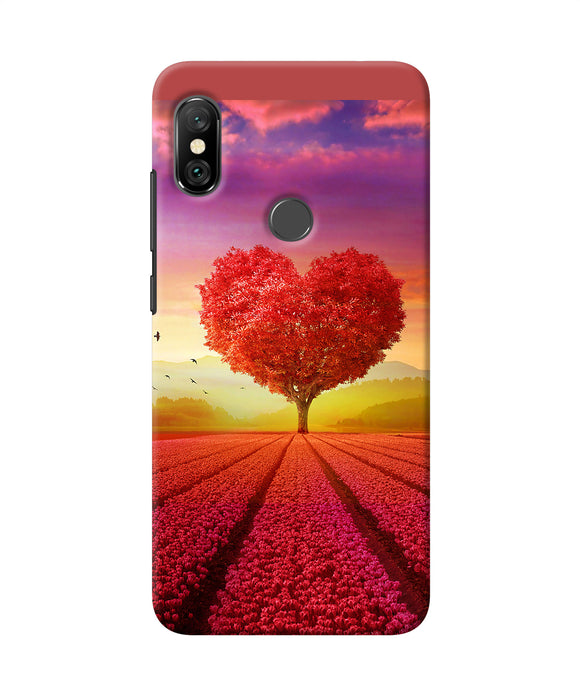 Natural Heart Tree Redmi Note 6 Pro Back Cover
