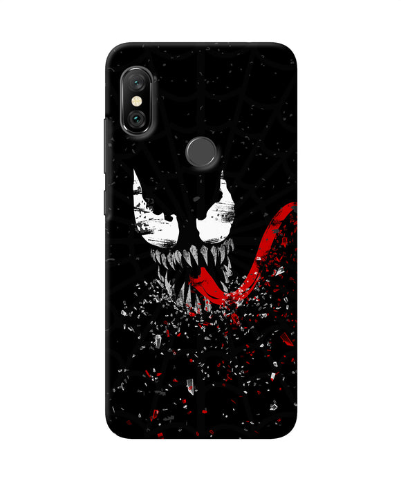 Venom Black Poster Redmi Note 6 Pro Back Cover