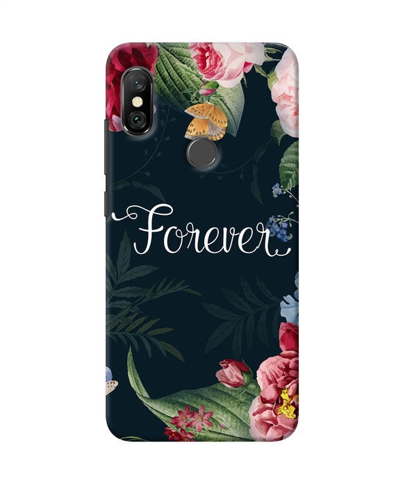 Forever Flower Redmi Note 6 Pro Back Cover