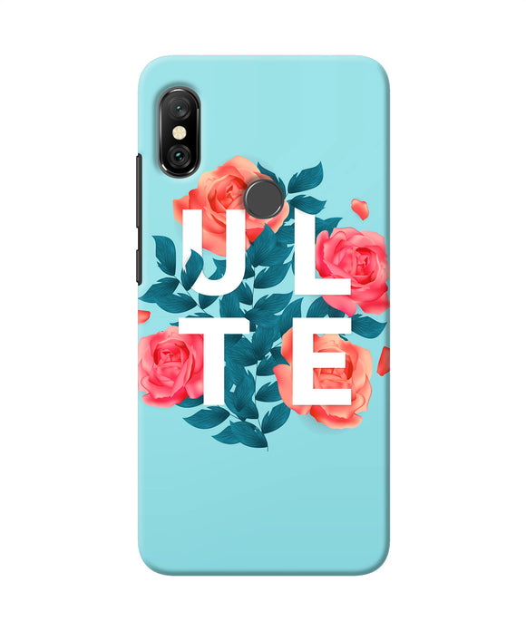 Soul Mate Two Redmi Note 6 Pro Back Cover