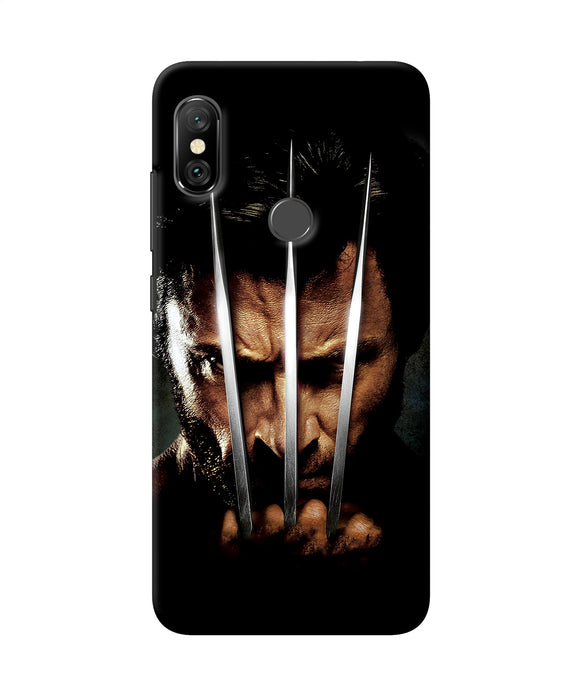 Wolverine Poster Redmi Note 6 Pro Back Cover
