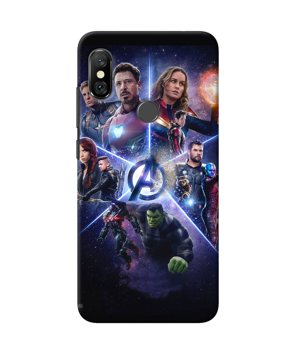 Avengers Super Hero Poster Redmi Note 6 Pro Back Cover