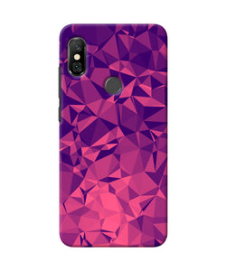 Abstract Red Blue Shine Redmi Note 6 Pro Back Cover