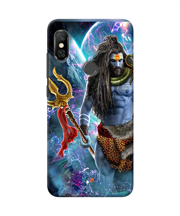 Lord Shiva Universe Redmi Note 6 Pro Back Cover