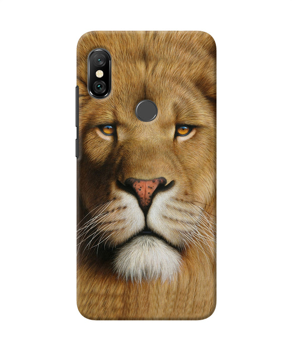 Nature Lion Poster Redmi Note 6 Pro Back Cover
