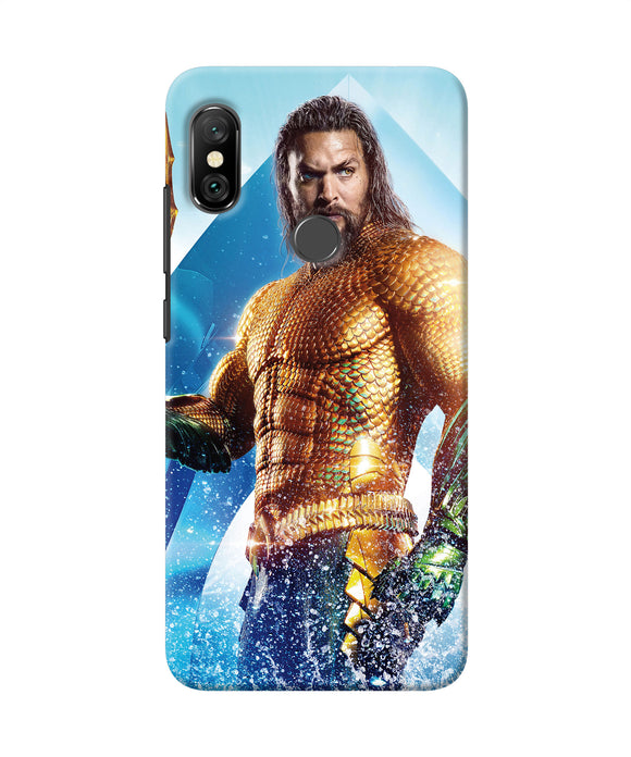 Aquaman Water Poster Redmi Note 6 Pro Back Cover