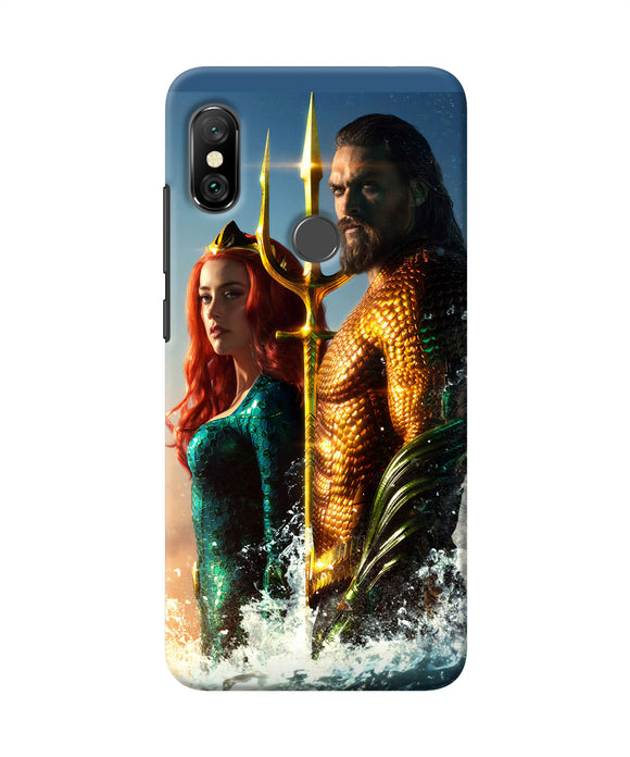 Aquaman Couple Redmi Note 6 Pro Back Cover