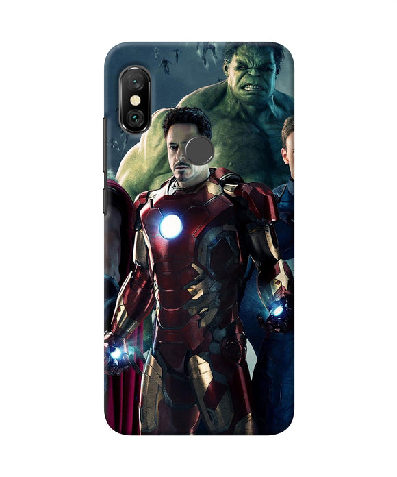 Ironman Hulk Space Redmi Note 6 Pro Back Cover