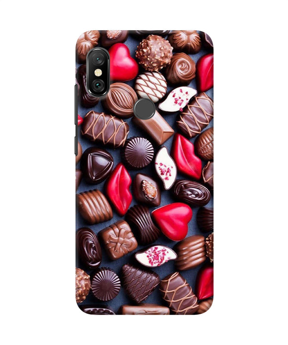 Valentine Special Chocolates Redmi Note 6 Pro Back Cover