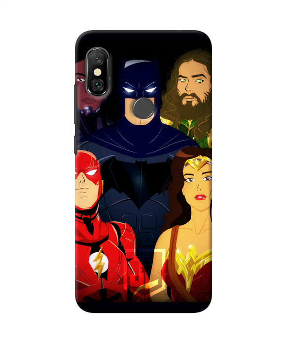 Marvells Characters Redmi Note 6 Pro Back Cover