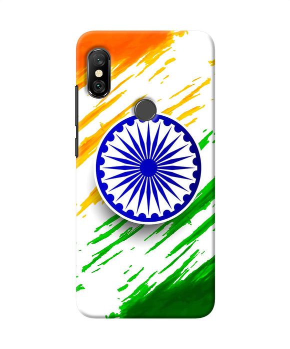 Indian Flag Colors Redmi Note 6 Pro Back Cover