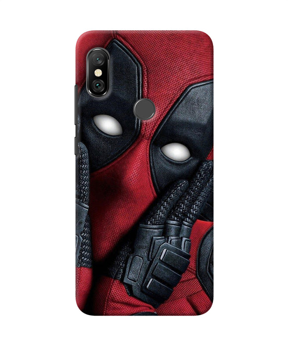 Thinking Deadpool Redmi Note 6 Pro Back Cover