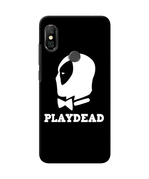 Play Dead Redmi Note 6 Pro Back Cover