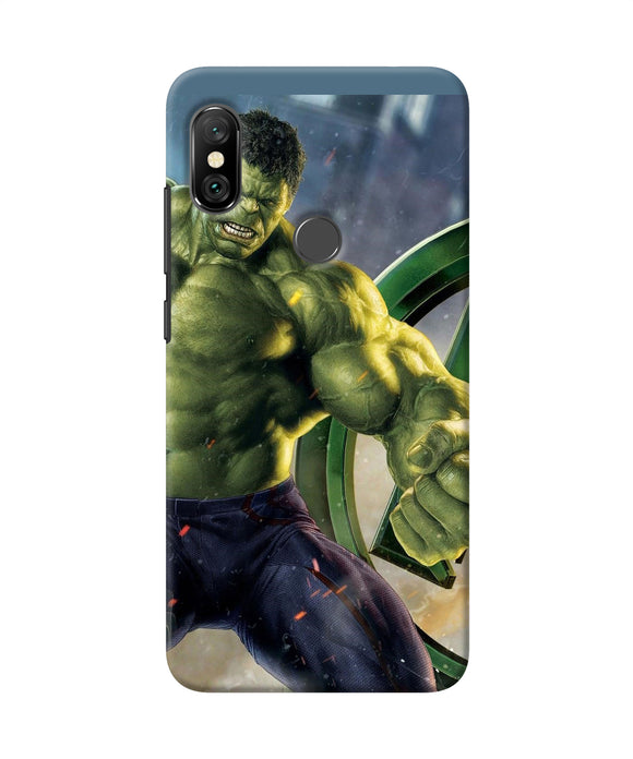 Angry Hulk Redmi Note 6 Pro Back Cover