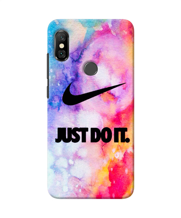 Just Do It Colors Redmi Note 6 Pro Back Cover