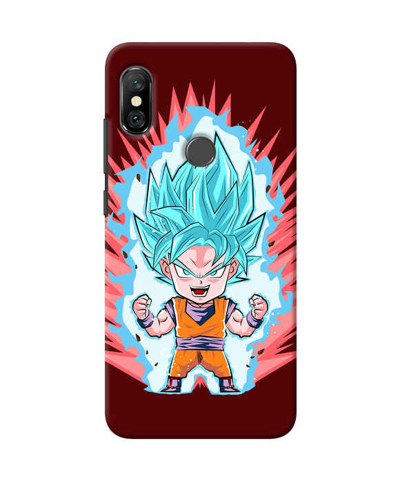 Goku Little Character Redmi Note 6 Pro Back Cover