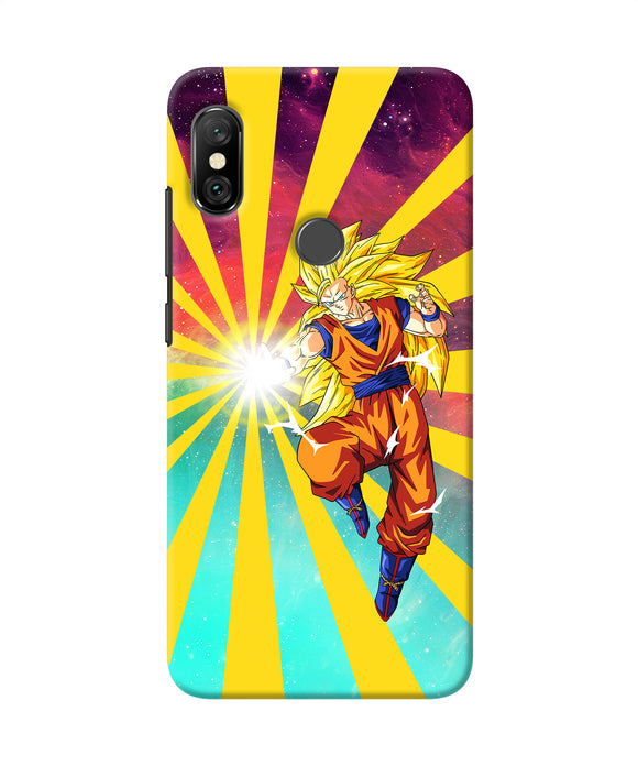 Goku Super Saiyan Redmi Note 6 Pro Back Cover