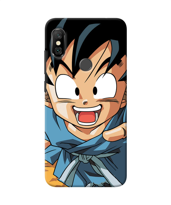 Goku Z Character Redmi Note 6 Pro Back Cover