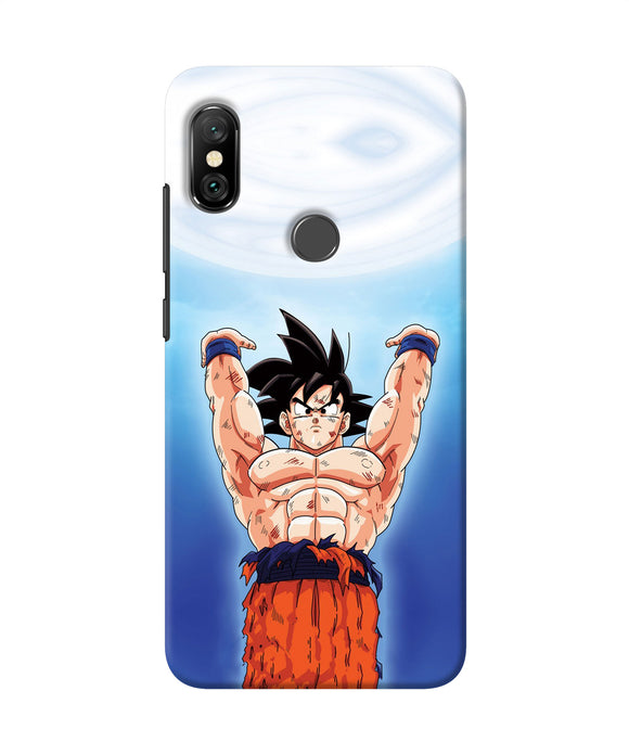 Goku Super Saiyan Power Redmi Note 6 Pro Back Cover