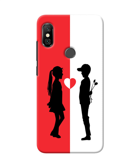 Rose Propose Redmi Note 6 Pro Back Cover