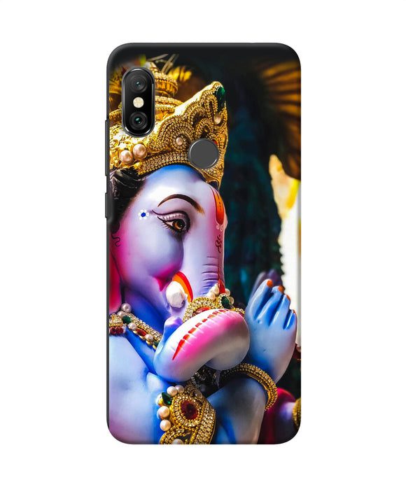Lord Ganesh Statue Redmi Note 6 Pro Back Cover