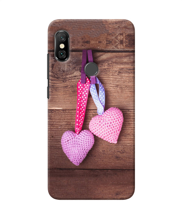 Two Gift Hearts Redmi Note 6 Pro Back Cover