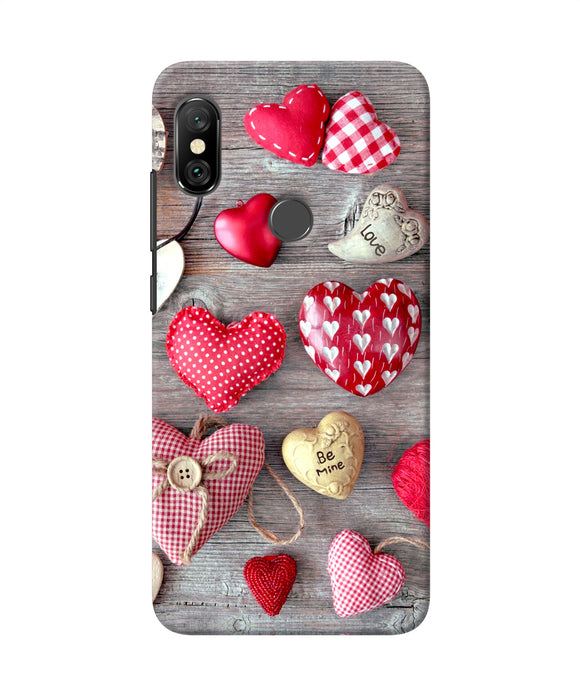 Heart Gifts Redmi Note 6 Pro Back Cover