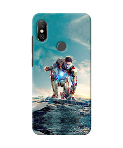 Ironman Sea Side Redmi Note 6 Pro Back Cover