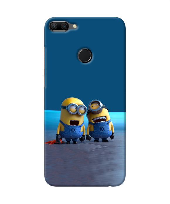 Minion Laughing Honor 9n Back Cover