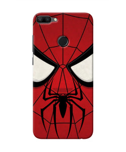 Spiderman Face Honor 9N Real 4D Back Cover