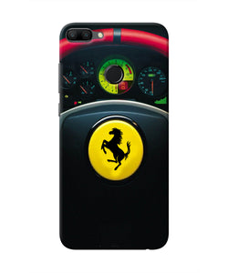 Ferrari Steeriing Wheel Honor 9N Real 4D Back Cover
